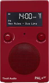 Tivoli Audio Classic PAL+BT radio red